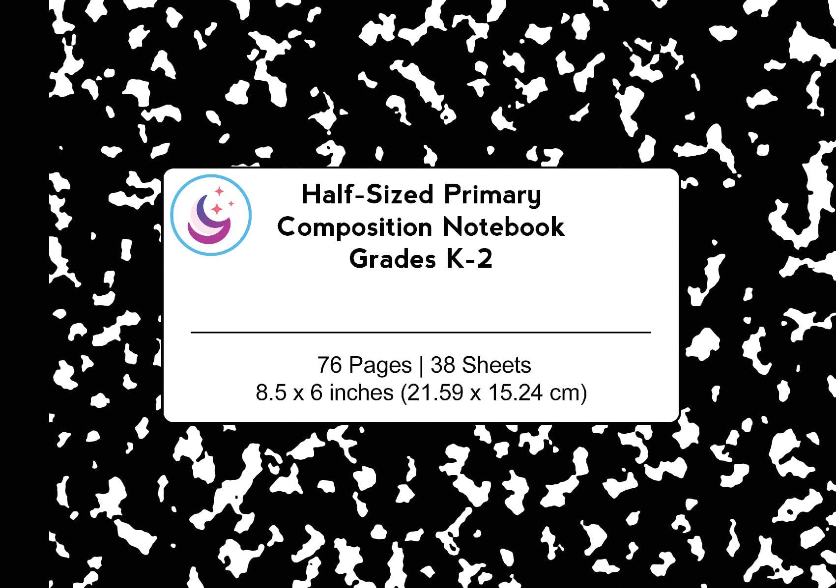 Half-Sized Primary Composition Notebook