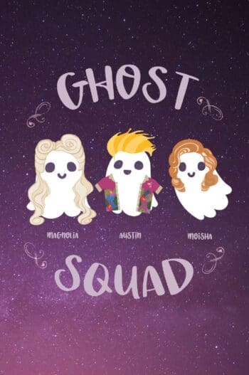 Ghost Squad Notebook (6x9 Lined Spiral Bound)
