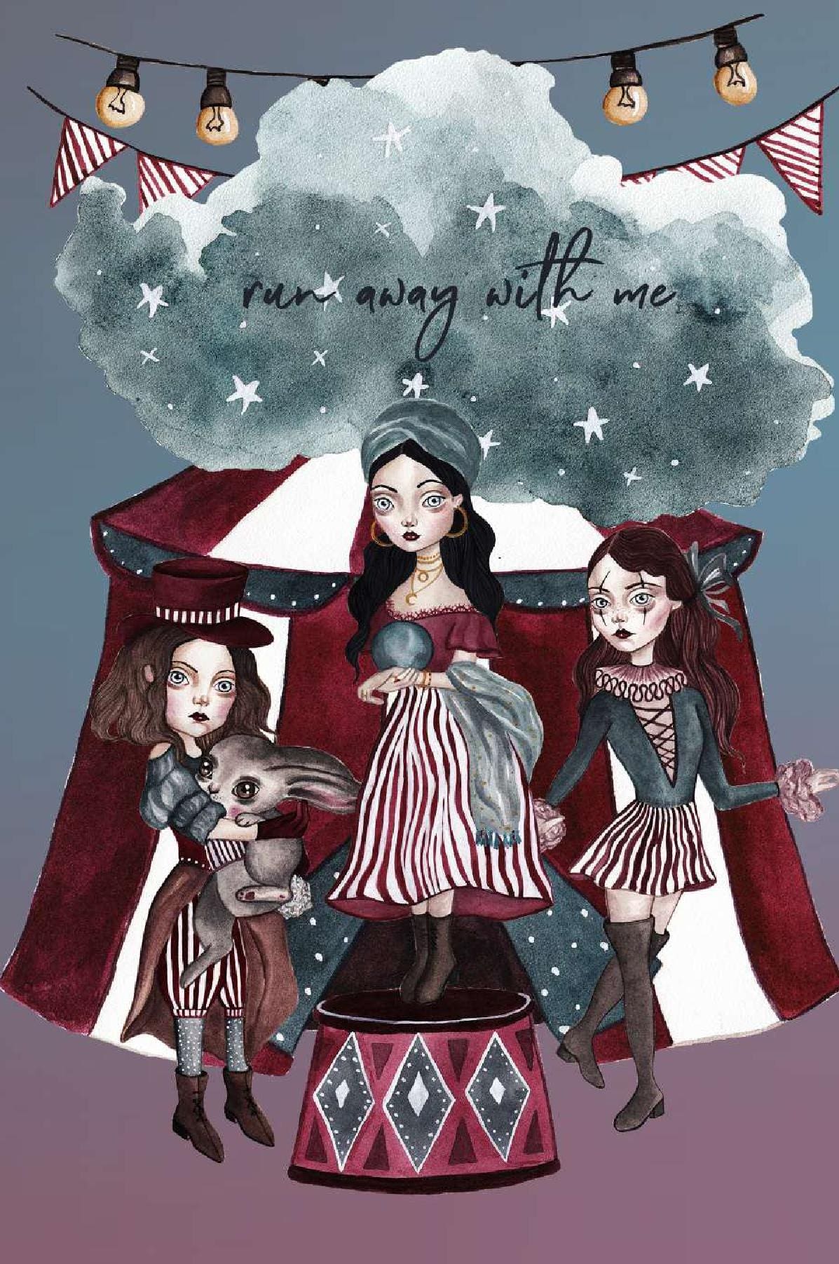Run Away with Me Notebook (6x9 Lined Spiral Bound)