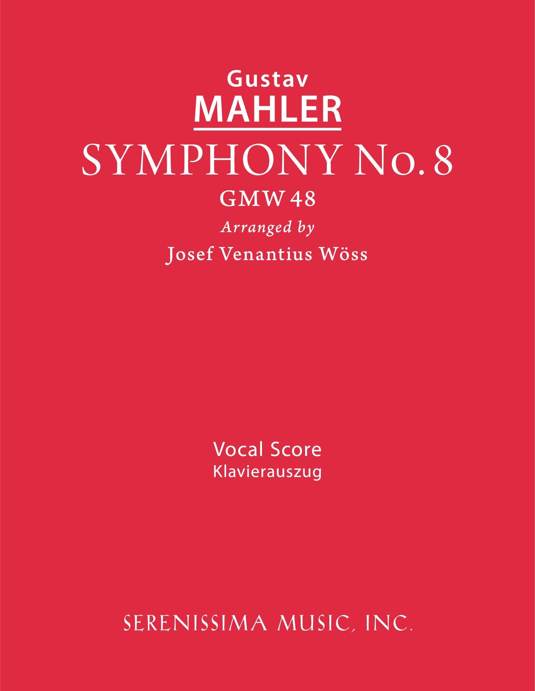 Symphony No.8, GMW 48 (Wöss)