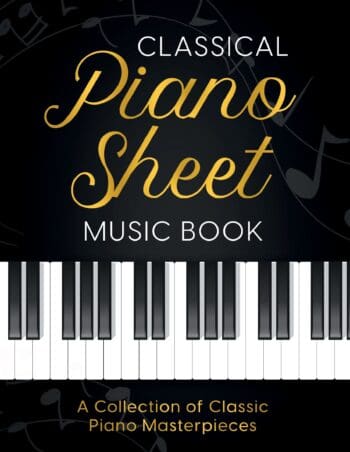 Classical Piano Sheet Music Book