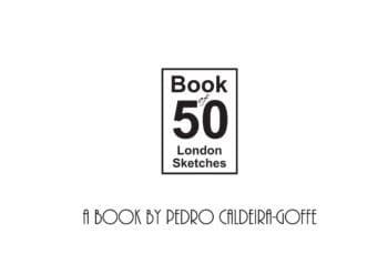 Book of 50 London Sketches