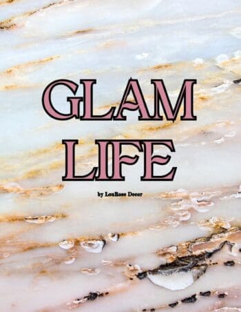 Decorative Book- White and Light Pink