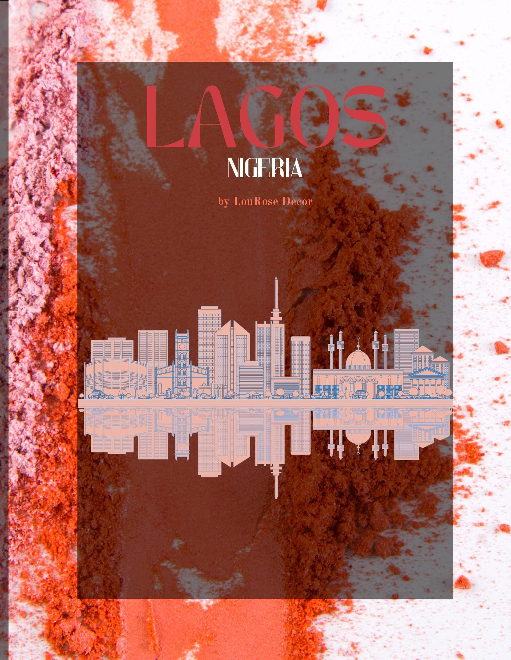 Decorative Book- Lagos Coral
