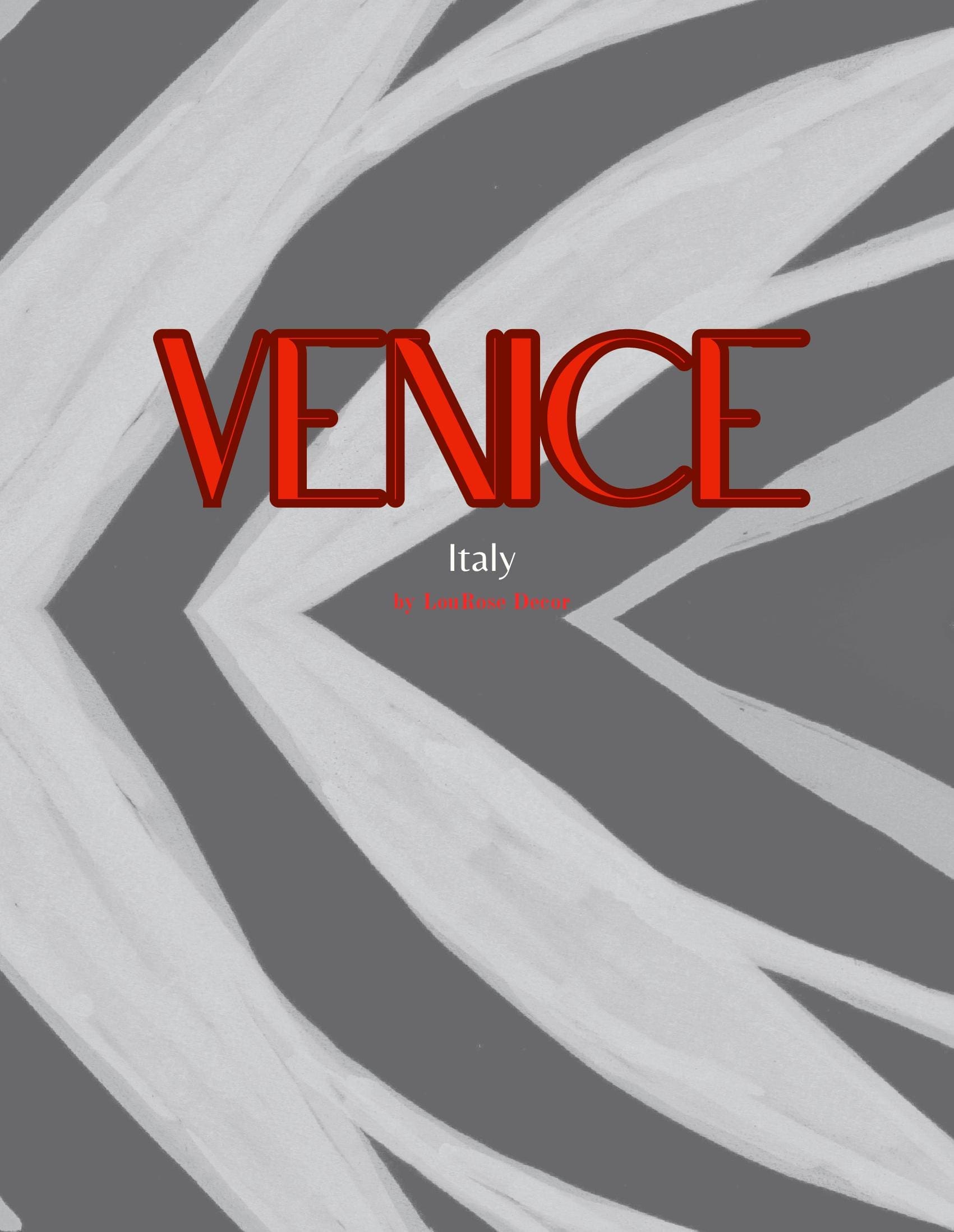 Decorative Book- Venice Gray