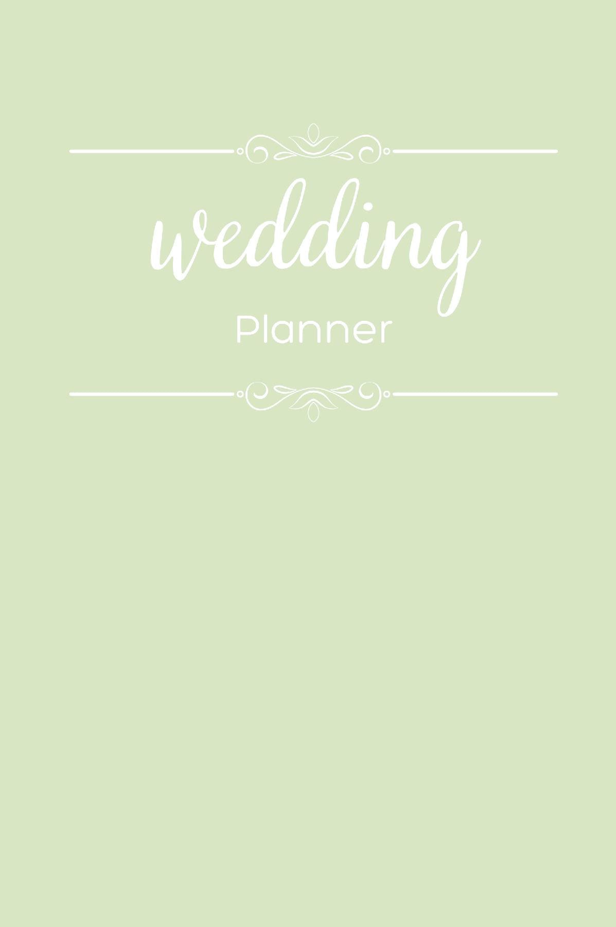 The Complete Wedding Planner by Dreamier Days in Green