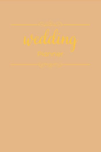 The Complete Wedding Planner by Dreamier Days in Burnt Orange
