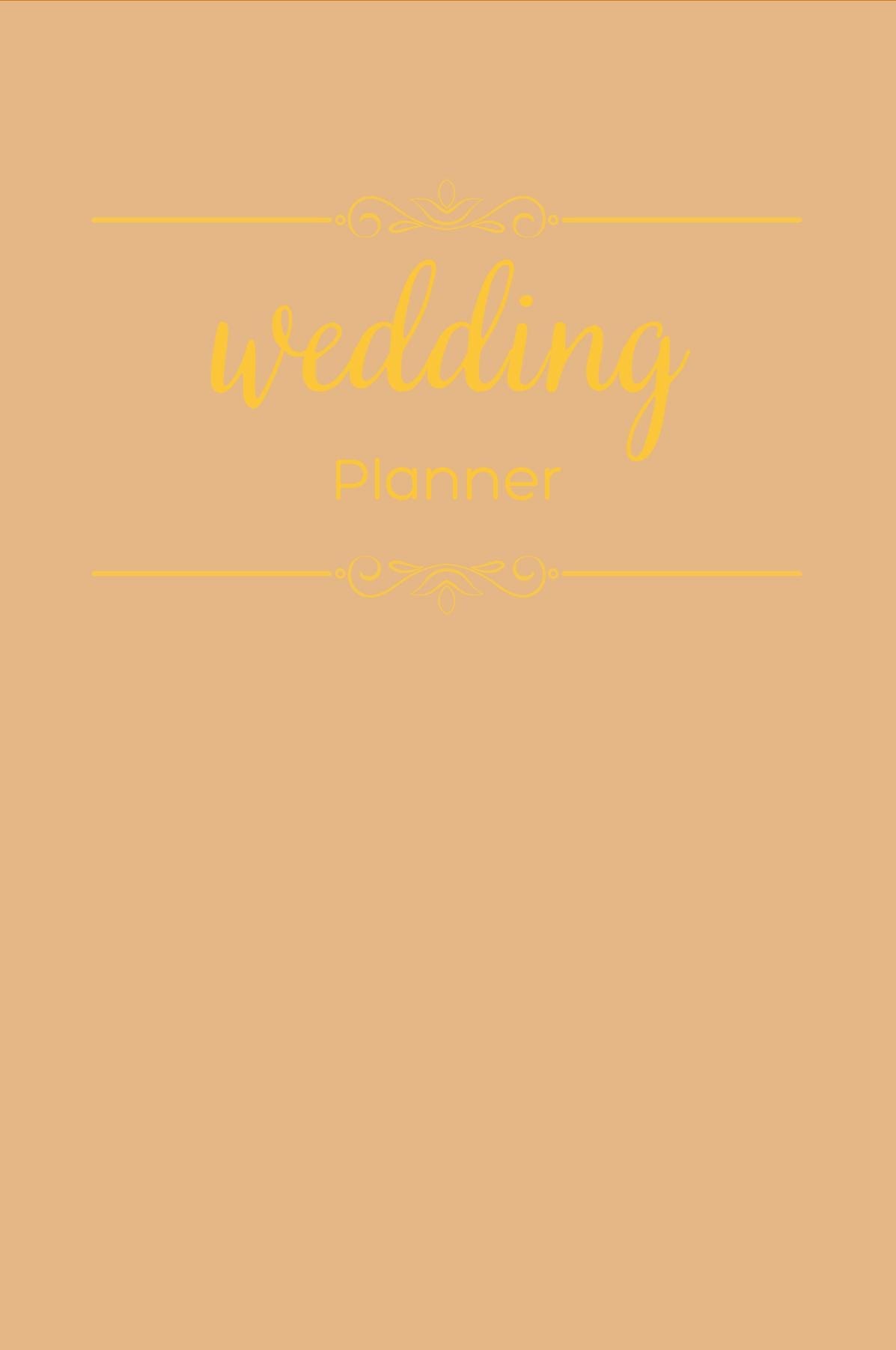 The Complete Wedding Planner by Dreamier Days in Burnt Orange