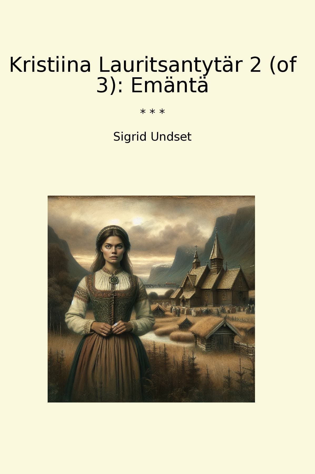 Kristiina Lauritsantytär 2 (of 3): Emäntä