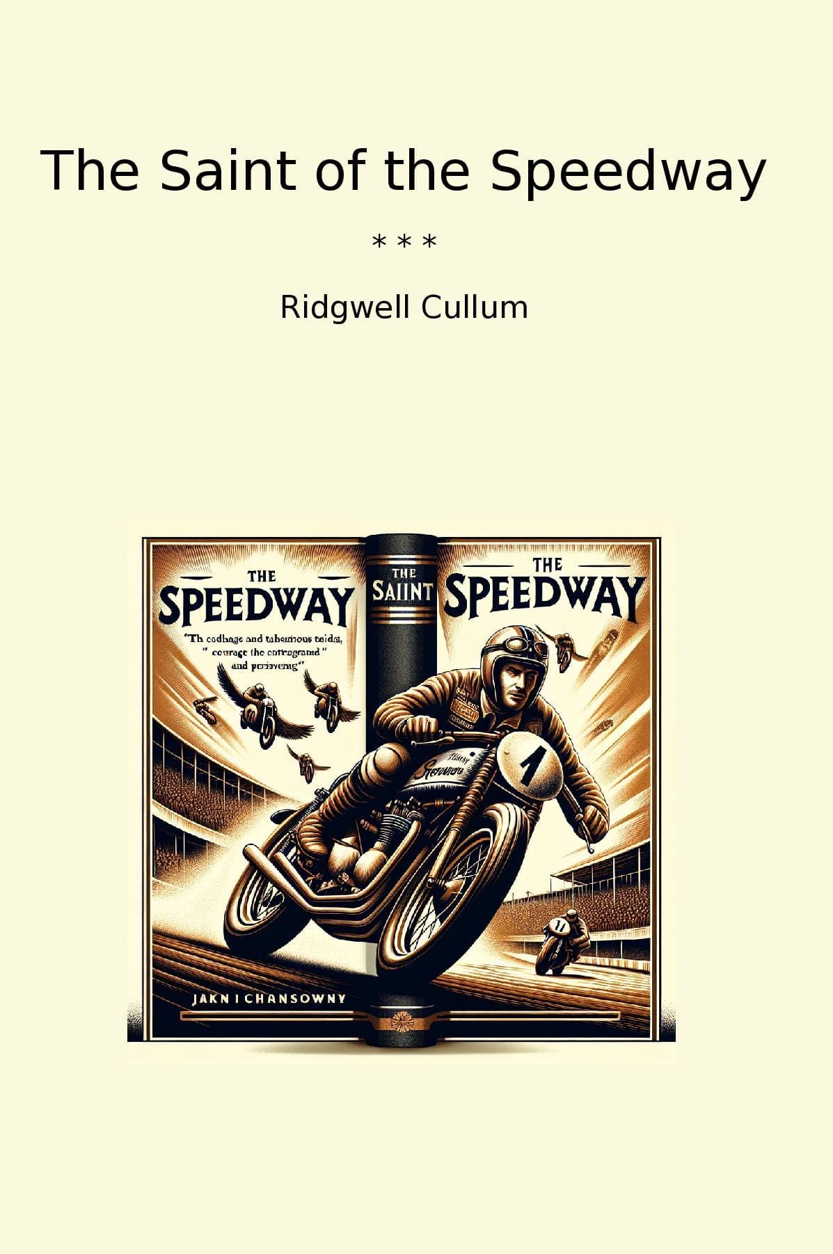 The Saint of the Speedway