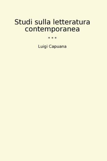 Studi sulla letteratura contemporanea