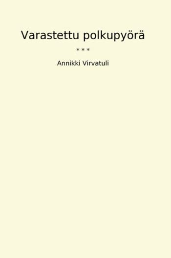 Varastettu polkupyörä