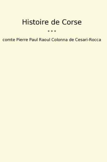 Histoire de Corse