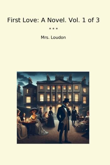 First Love: A Novel. Vol. 1 of 3