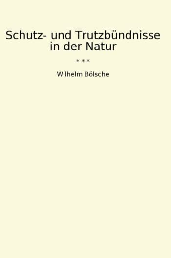 Schutz- und Trutzbündnisse in der Natur