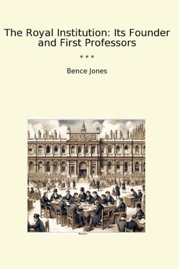 The Royal Institution: Its Founder and First Professors