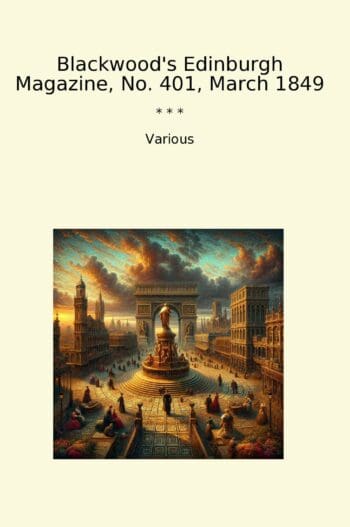 Blackwood's Edinburgh Magazine, No. 401, March 1849