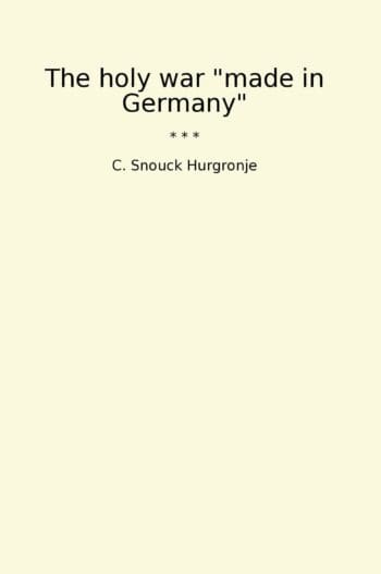 The holy war "made in Germany"