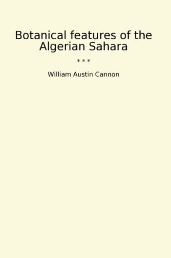 Botanical features of the Algerian Sahara