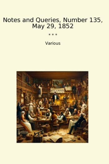 Notes and Queries, Number 135, May 29, 1852