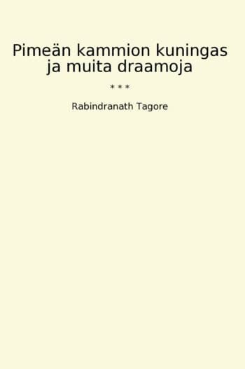 Pimeän kammion kuningas ja muita draamoja