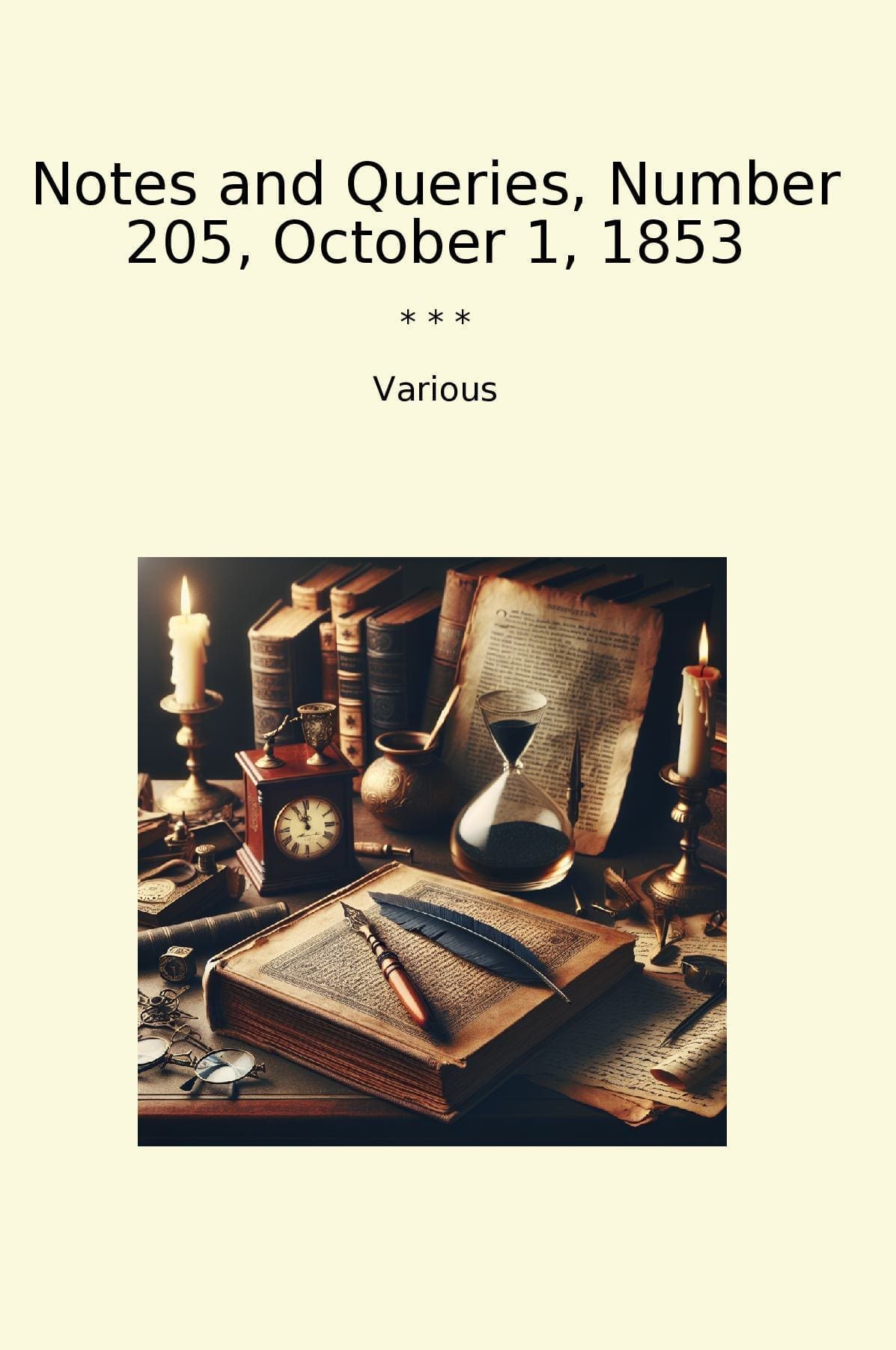 Notes and Queries, Number 205, October 1, 1853