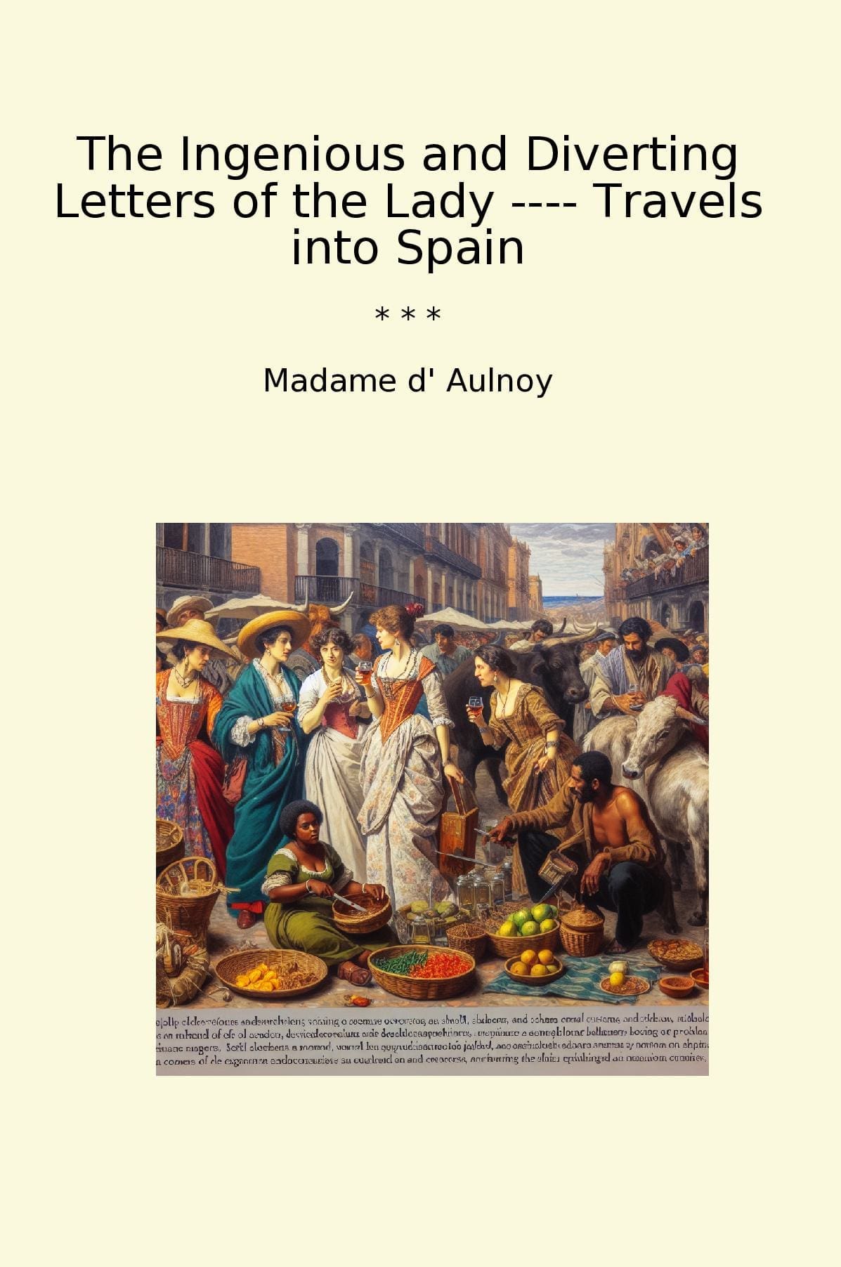 The Ingenious and Diverting Letters of the Lady ---- Travels into Spain