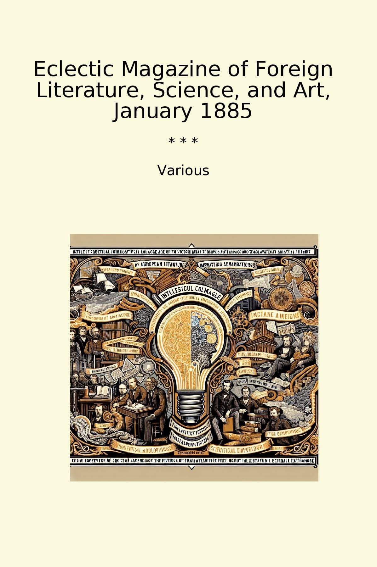 Eclectic Magazine of Foreign Literature, Science, and Art, January 1885