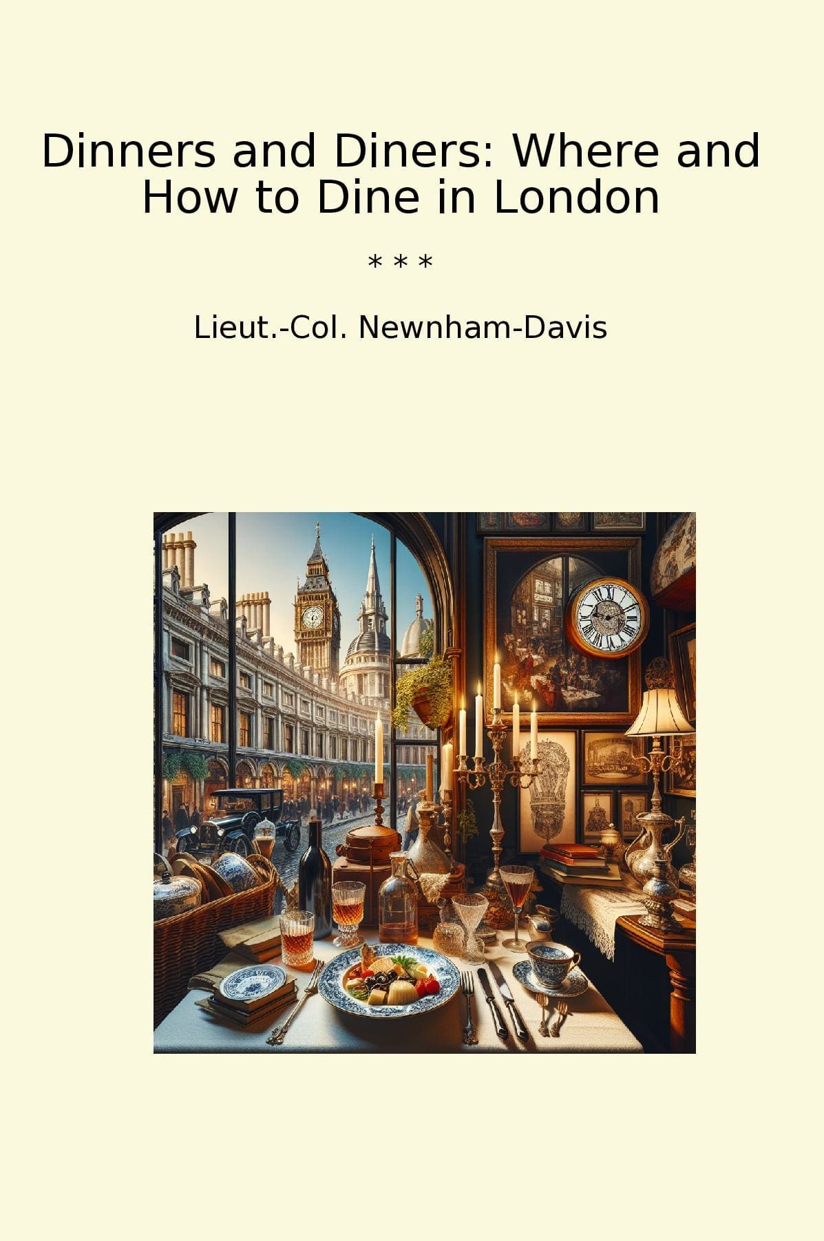 Dinners and Diners: Where and How to Dine in London