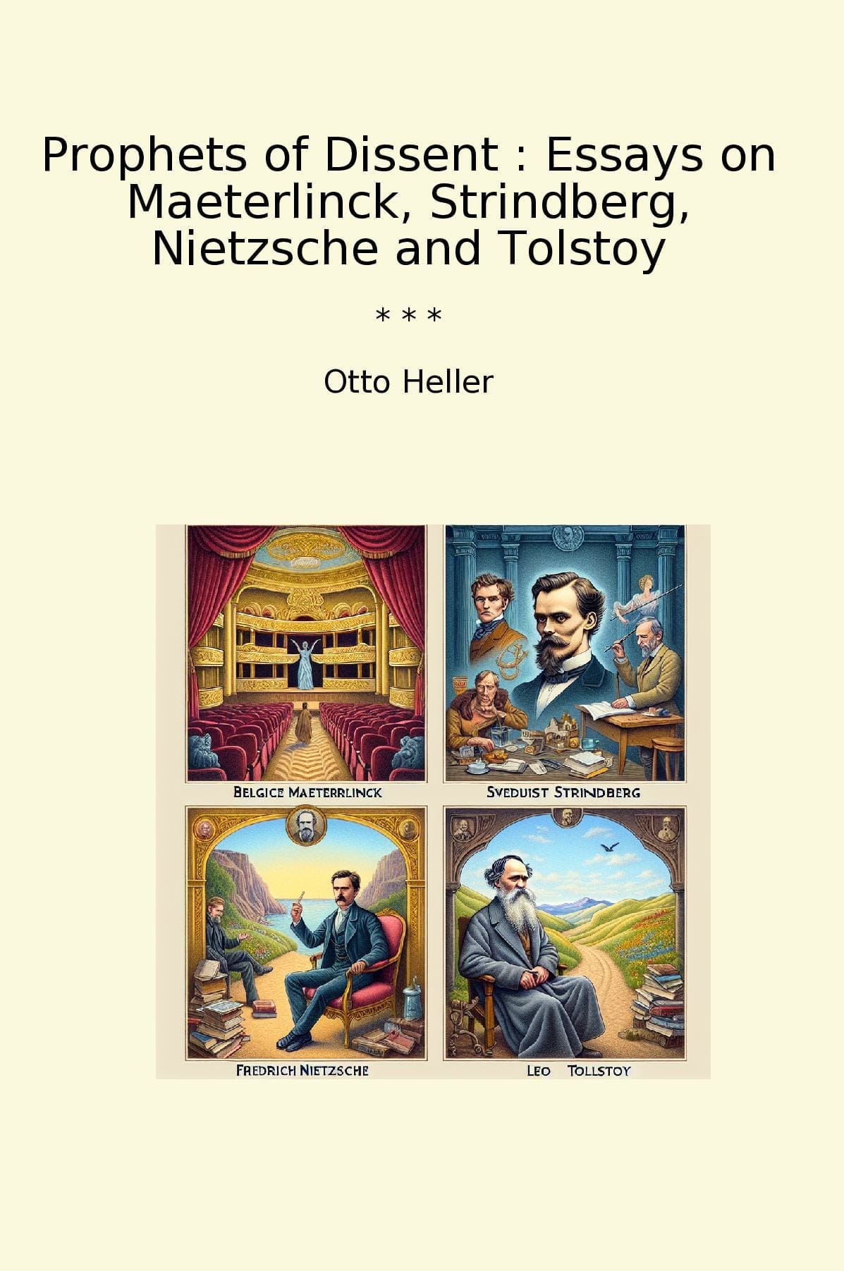 Prophets of Dissent : Essays on Maeterlinck, Strindberg, Nietzsche and Tolstoy