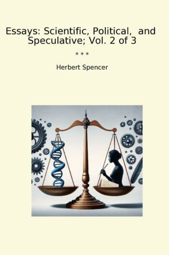 Essays: Scientific, Political, and Speculative; Vol. 2 of 3