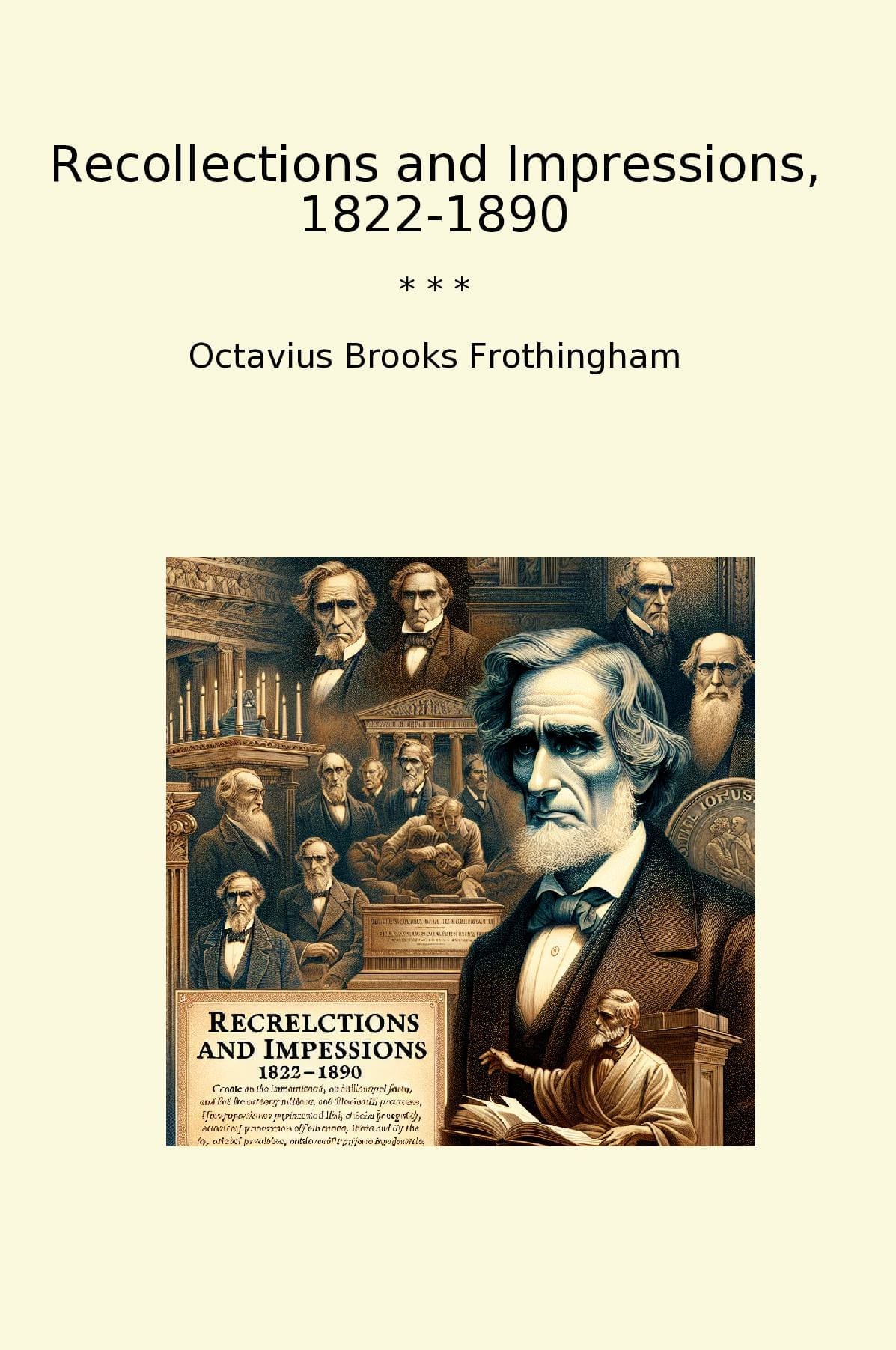Recollections and Impressions, 1822-1890