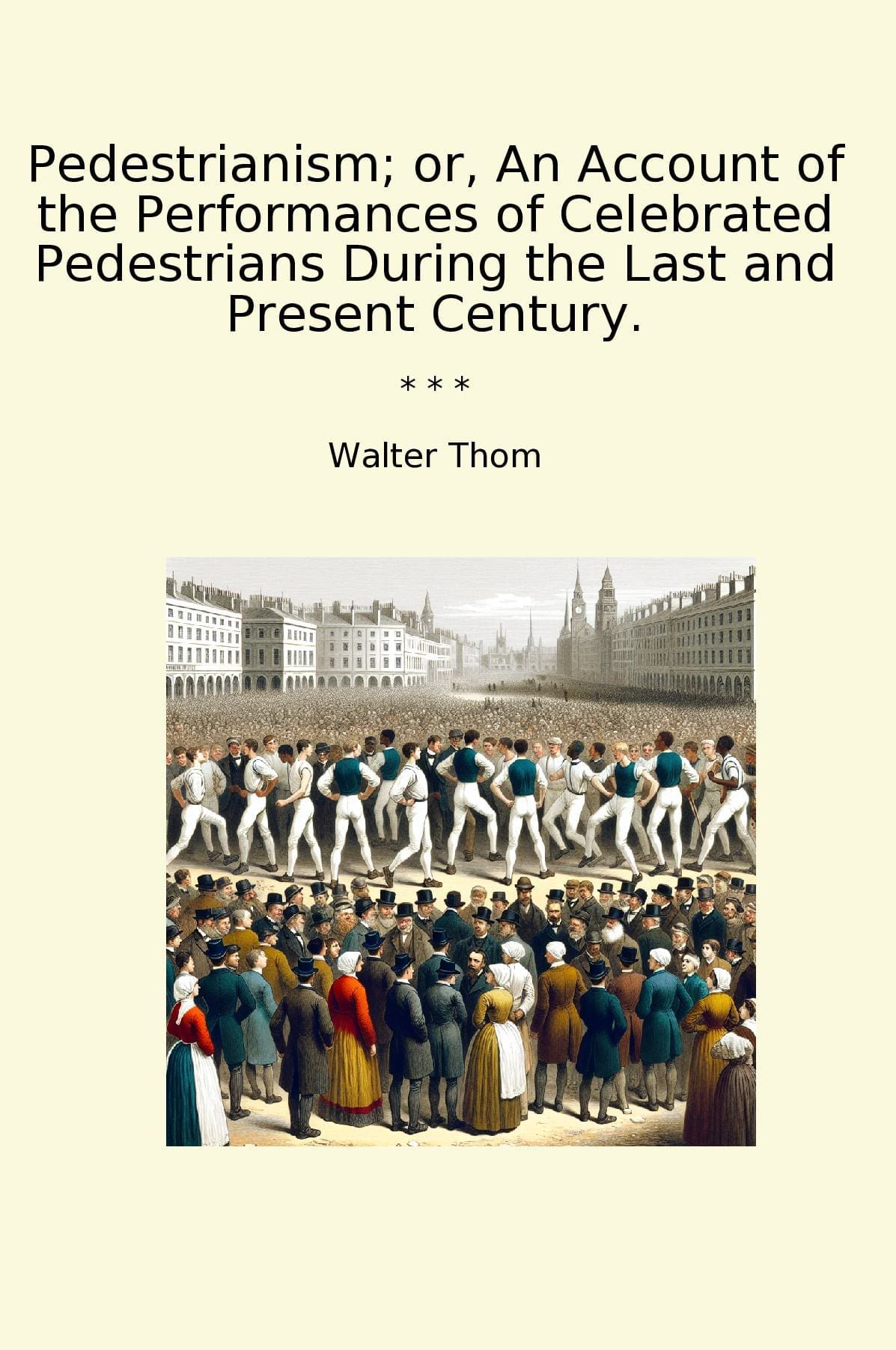 Pedestrianism; or, An Account of the Performances of Celebrated Pedestrians During the Last and Present Century.