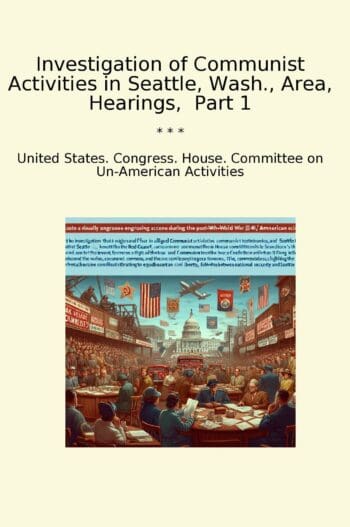 Investigation of Communist Activities in Seattle, Wash., Area, Hearings, Part 1