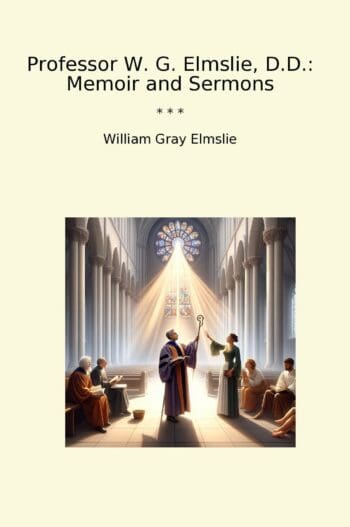 Professor W. G. Elmslie, D.D.: Memoir and Sermons