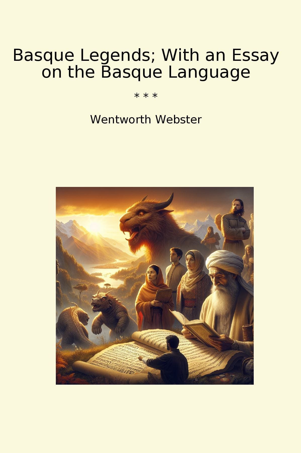 Basque Legends; With an Essay on the Basque Language