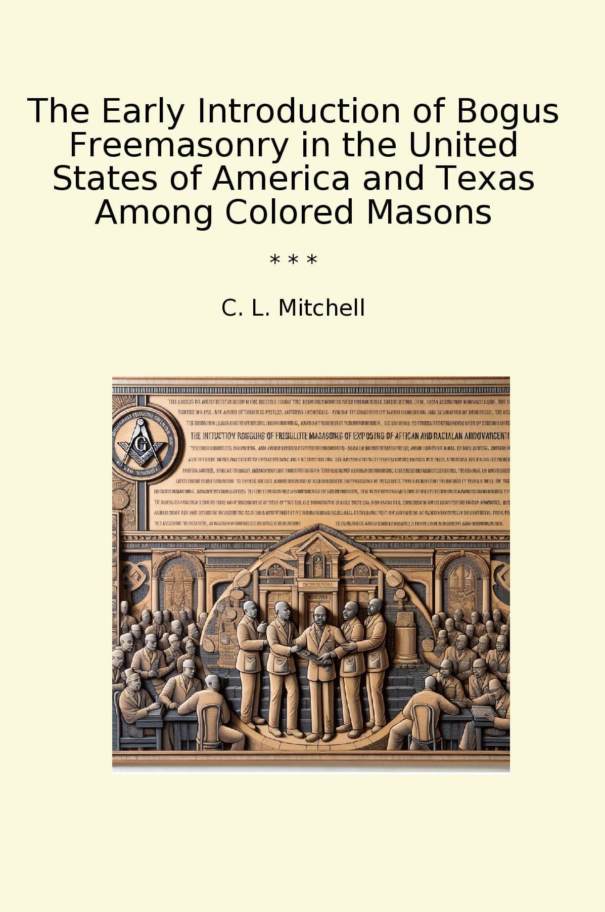 The Early Introduction of Bogus Freemasonry in the United States of America and Texas Among Colored Masons