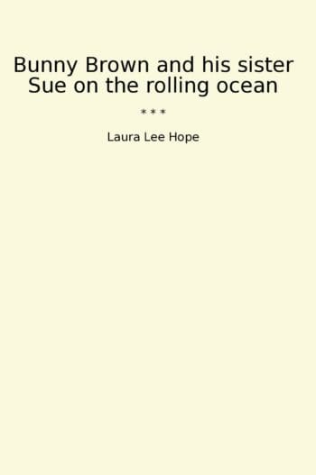 Bunny Brown and his sister Sue on the rolling ocean