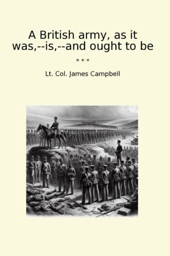 A British army, as it was,--is,--and ought to be