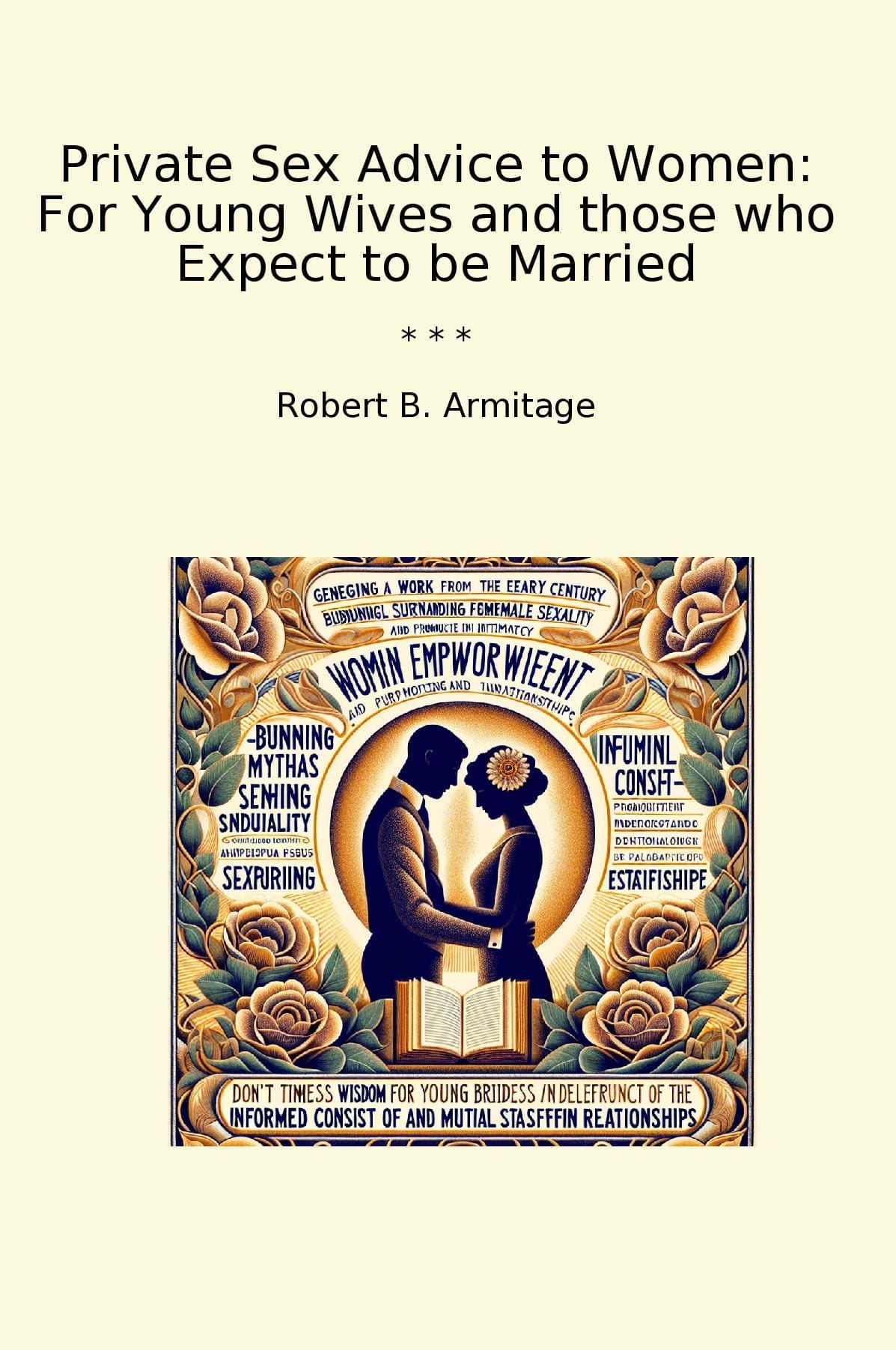 Private Sex Advice to Women: For Young Wives and those who Expect to be Married