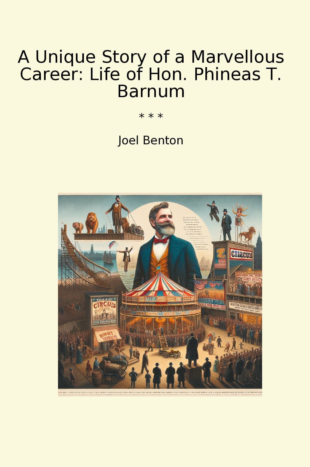 A Unique Story of a Marvellous Career: Life of Hon. Phineas T. Barnum