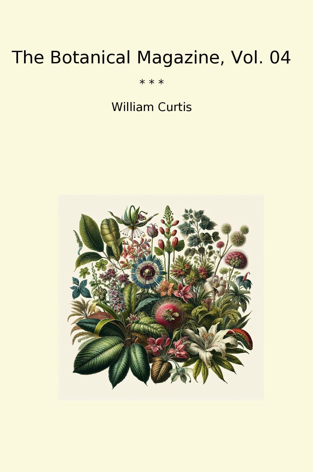 The Botanical Magazine, Vol. 04