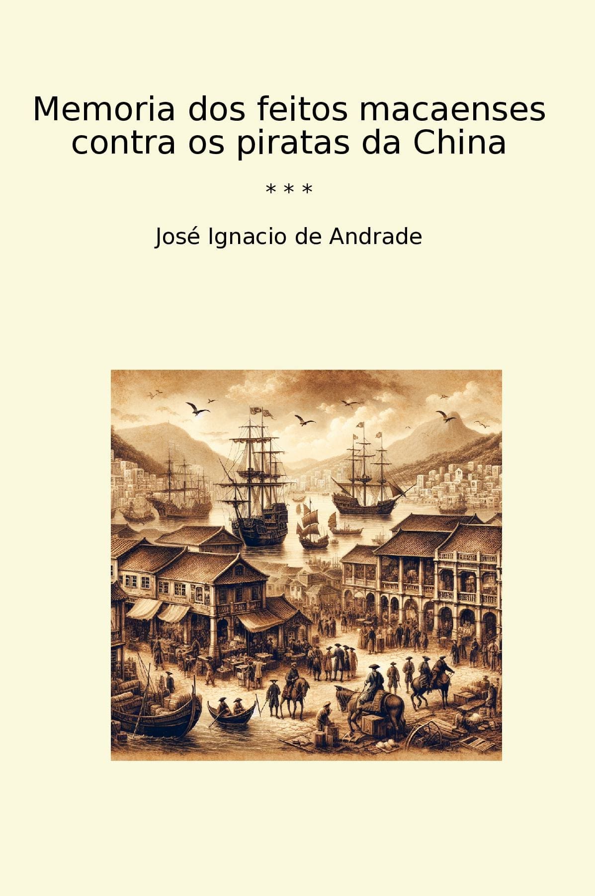 Memoria dos feitos macaenses contra os piratas da China