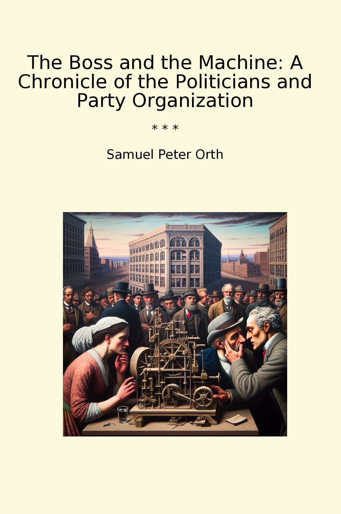 The Boss and the Machine: A Chronicle of the Politicians and Party Organization