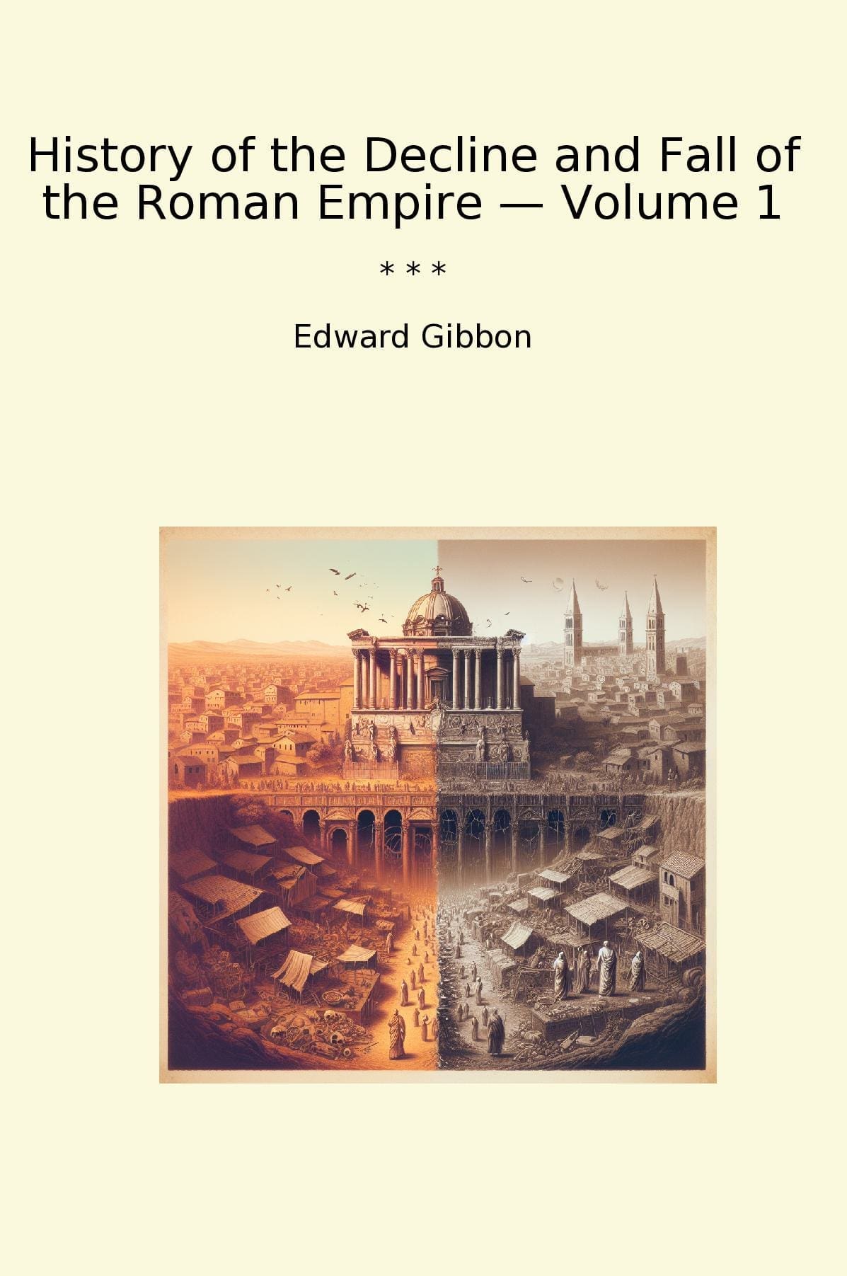 History of the Decline and Fall of the Roman Empire — Volume 1