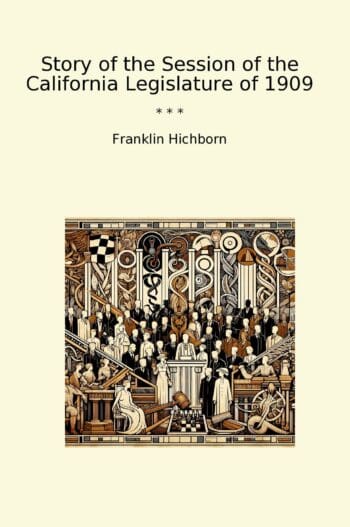 Story of the Session of the California Legislature of 1909