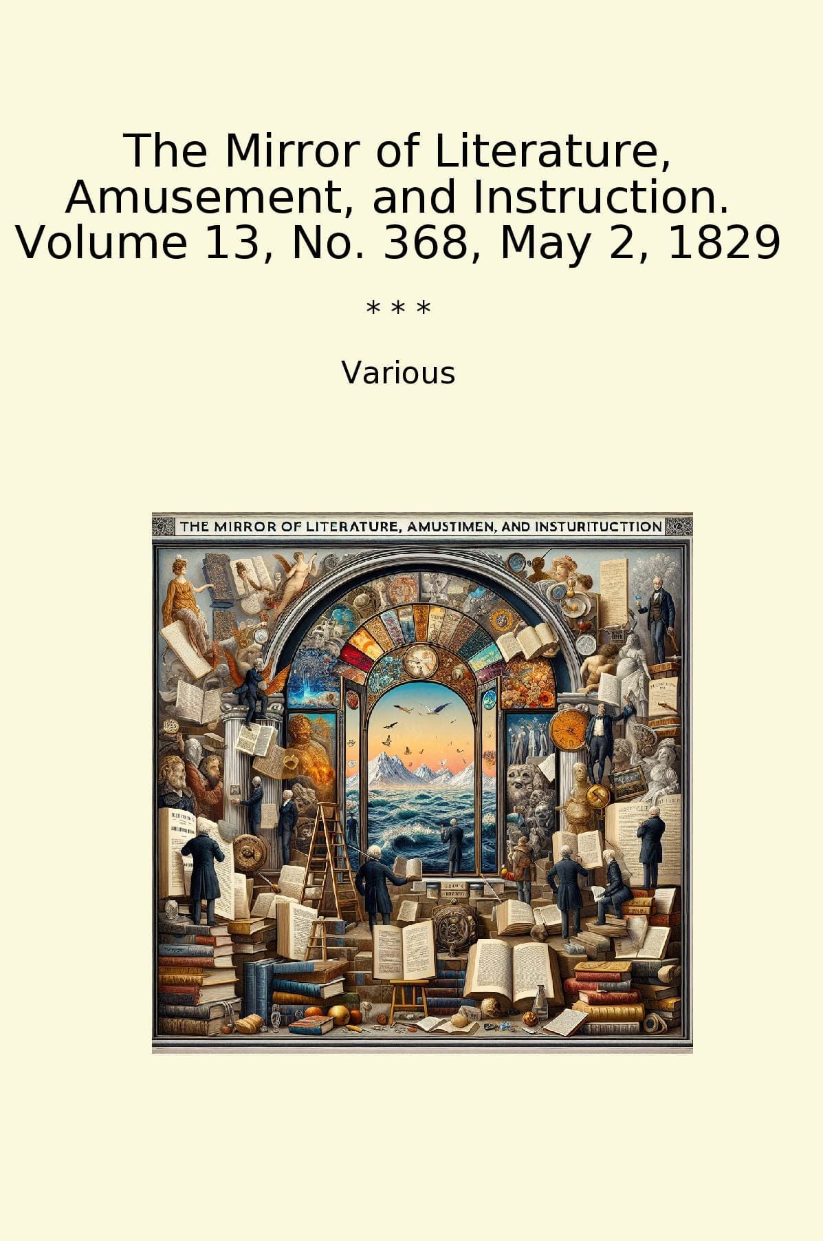 The Mirror of Literature, Amusement, and Instruction. Volume 13, No. 368, May 2, 1829