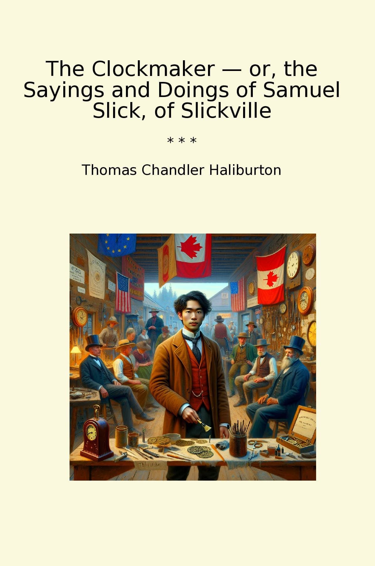 The Clockmaker — or, the Sayings and Doings of Samuel Slick, of Slickville