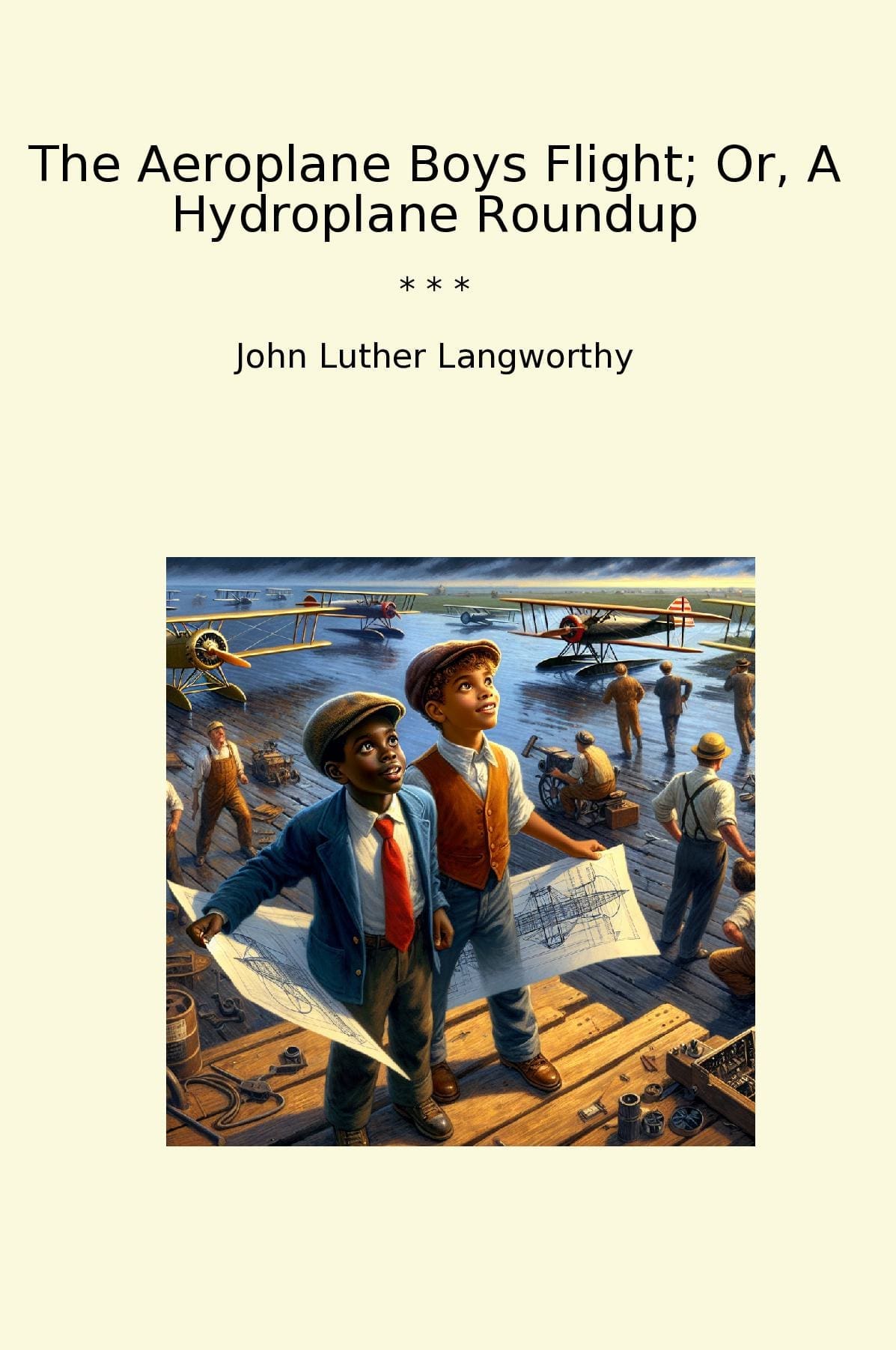 The Aeroplane Boys Flight; Or, A Hydroplane Roundup