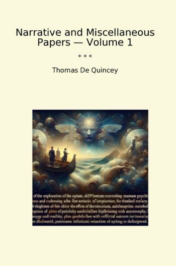 Narrative and Miscellaneous Papers — Volume 1